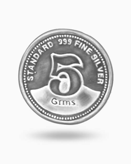 999 Fine Silver Coin 10 gram - Sawansukha Jewellers