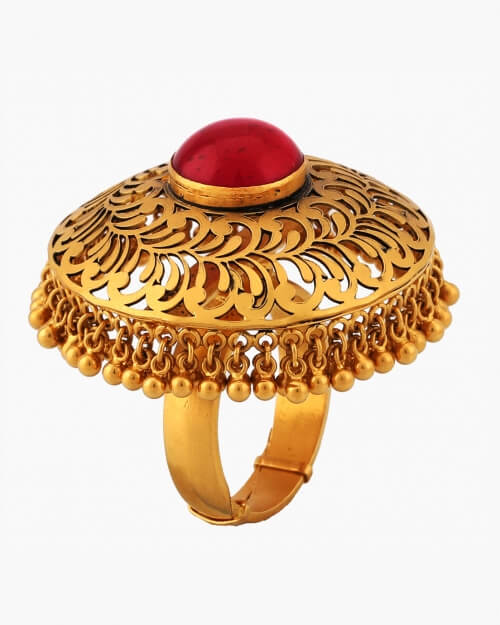 Sawansukha Ladies Gold Ring