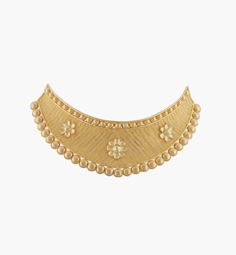 Sawansukha Gold Choker Necklace