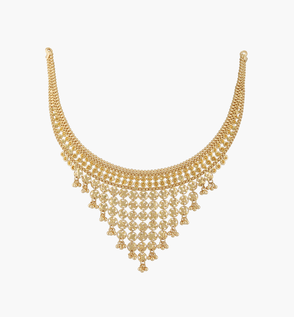 Sawansukha Gold Necklace