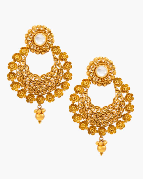 Sawansukha Gold Earring