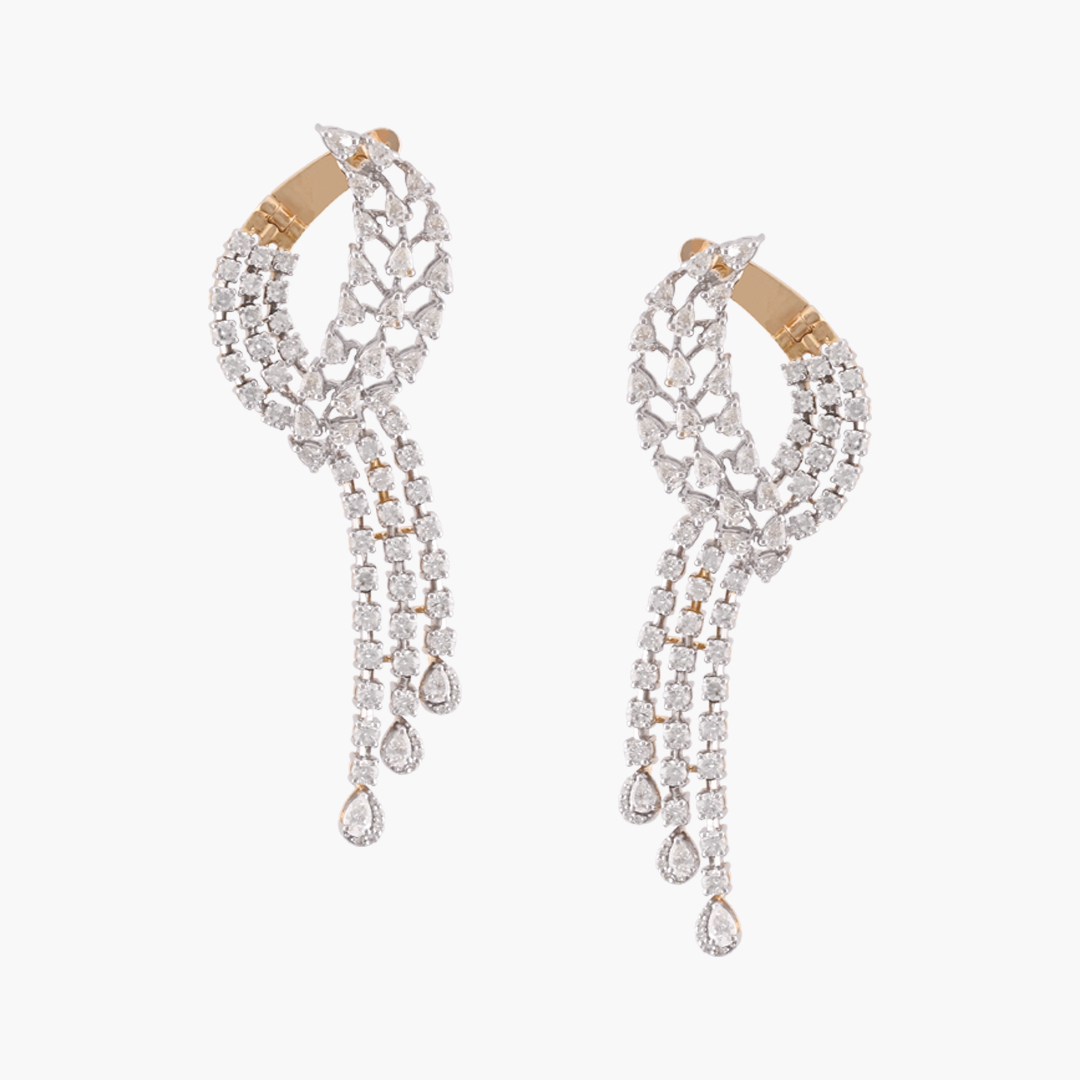 Prong Diamond Earrings 39849: buy online in NYC. Best price at TRAXNYC.