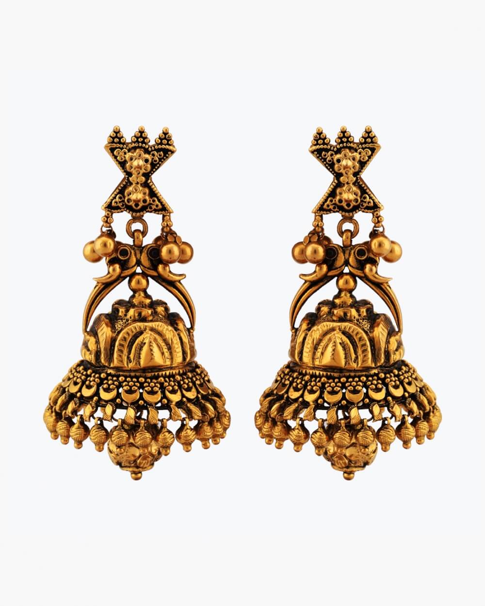 Sawansukha Antique Jhumka