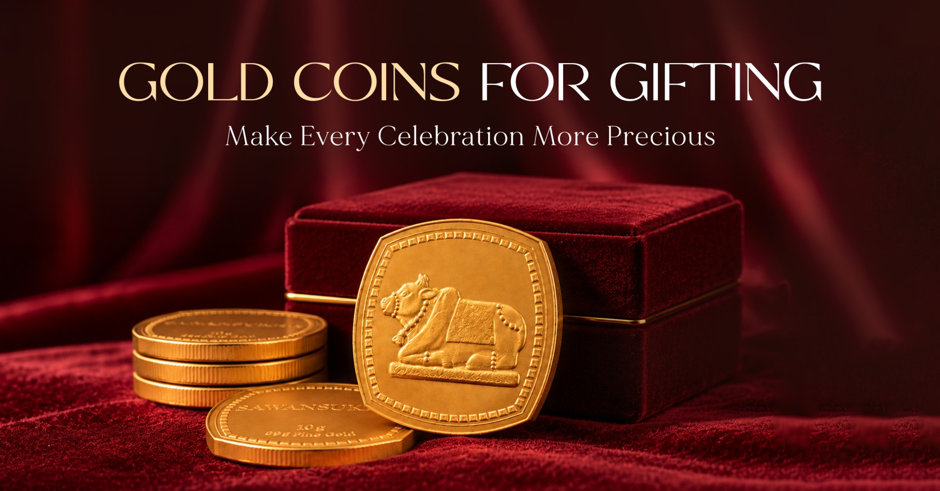 Gold Coins for Gifting: The Perfect Gift for Weddings, Festivals and Special Occasions